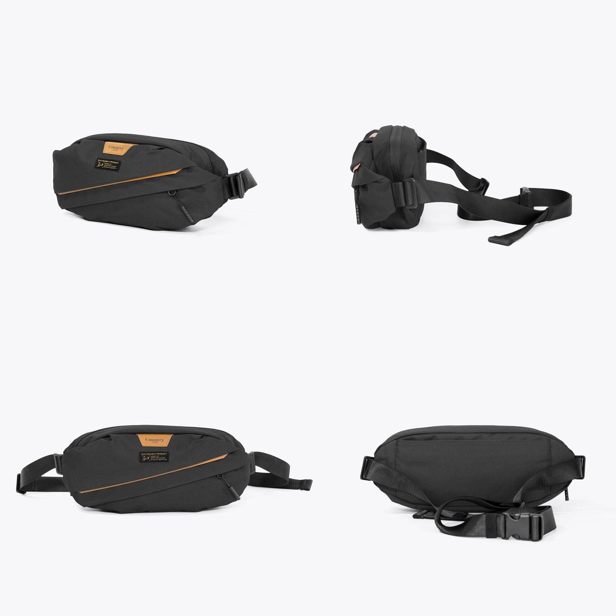 EARTH Chestbag - Black - www.countryhide.com