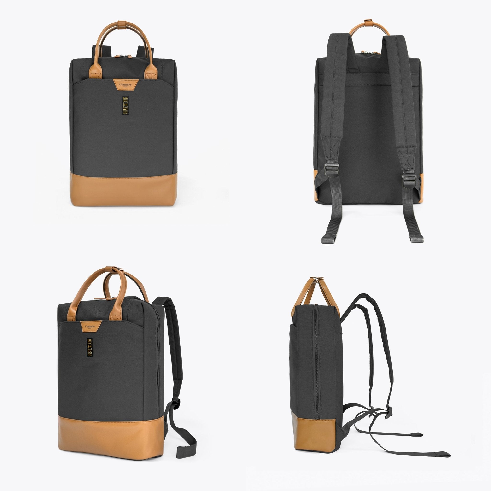 EARTH Totepack - Black - www.countryhide.com
