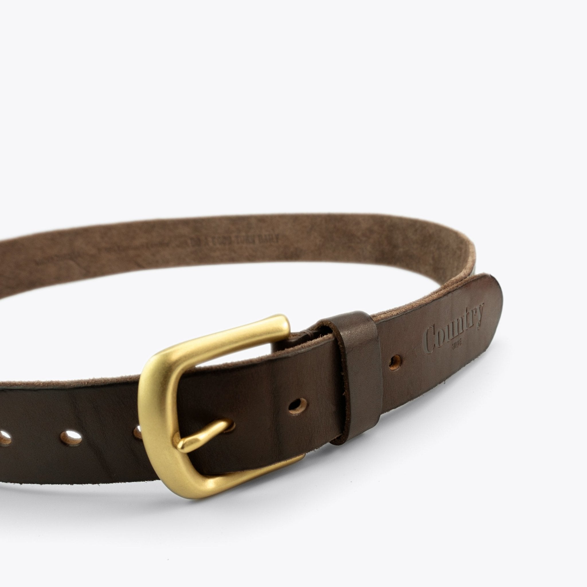 GAEUL Classic GB Belt - Dark Brown - www.countryhide.com