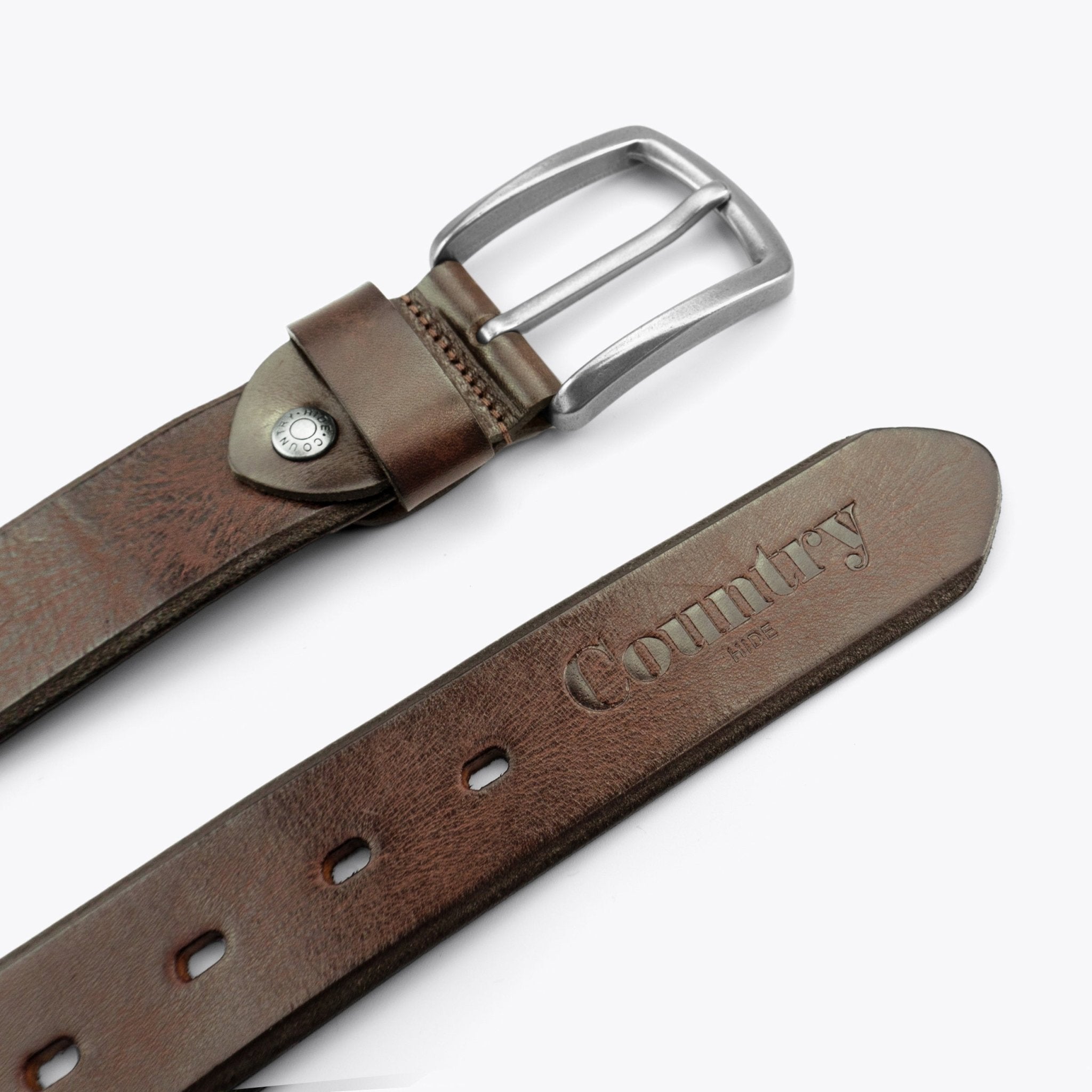 GAEUL Classic SB Belt - Dark Brown - www.countryhide.com