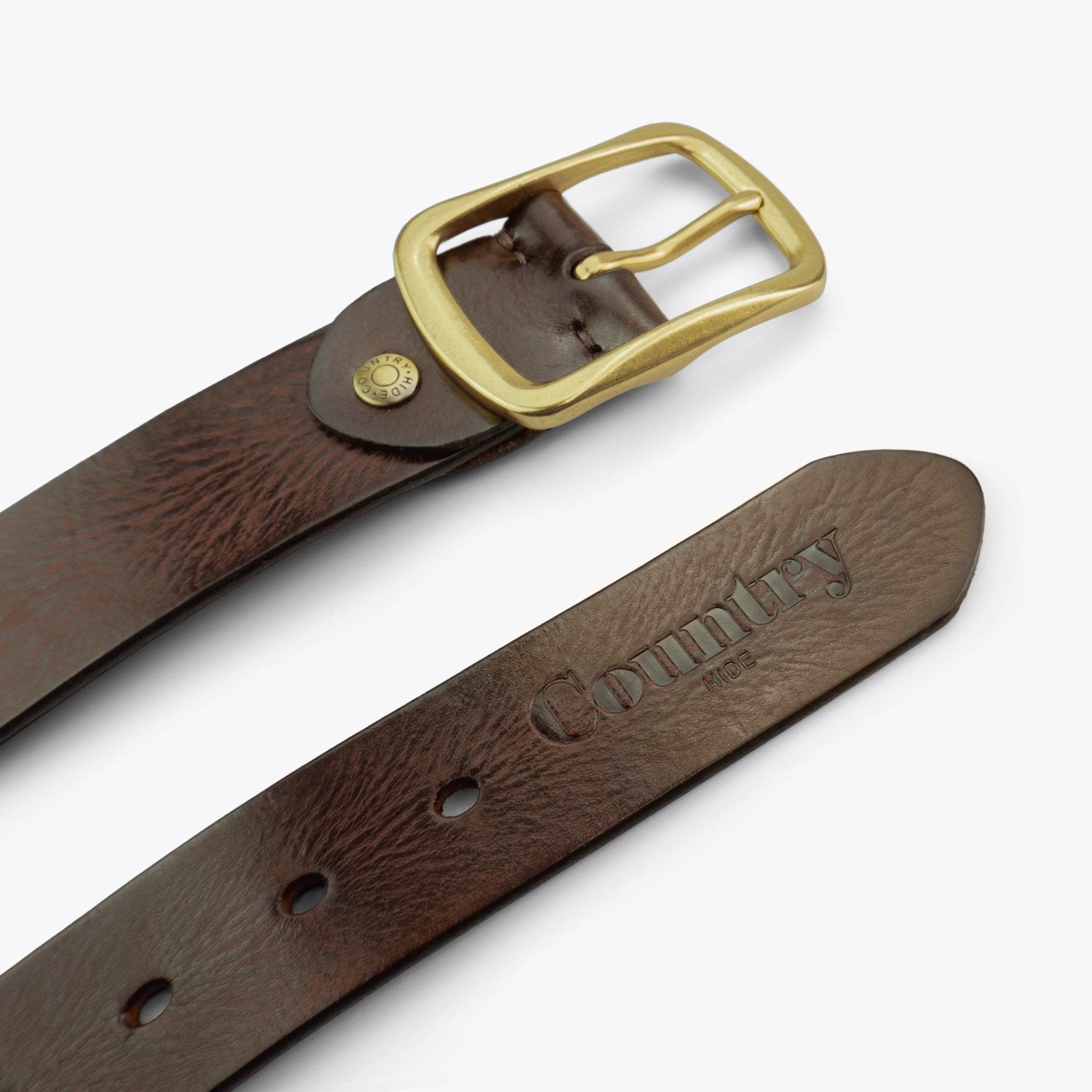 GAEUL Heritage Belt - Dark Brown - www.countryhide.com