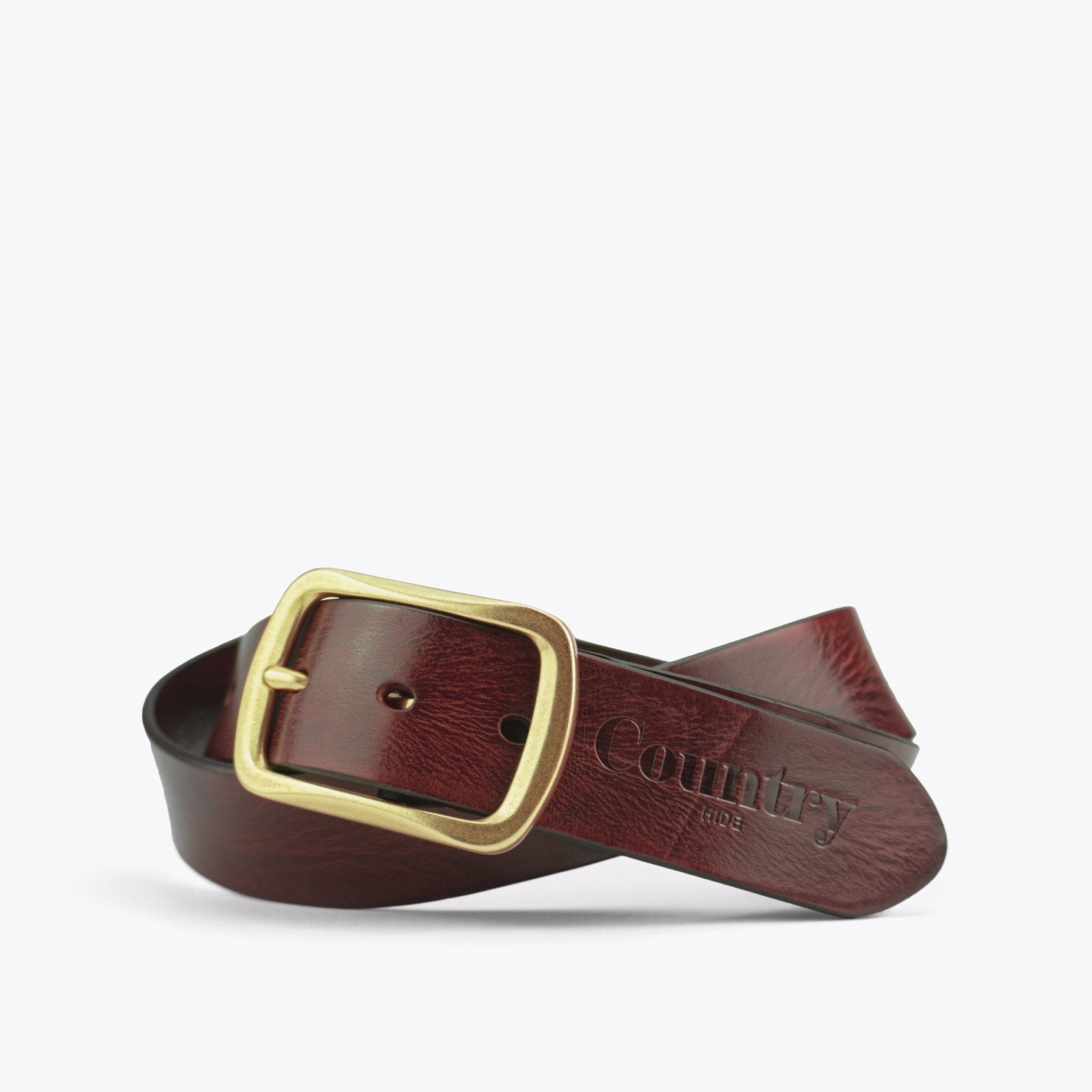 GAEUL Heritage Belt - Maroon - www.countryhide.com