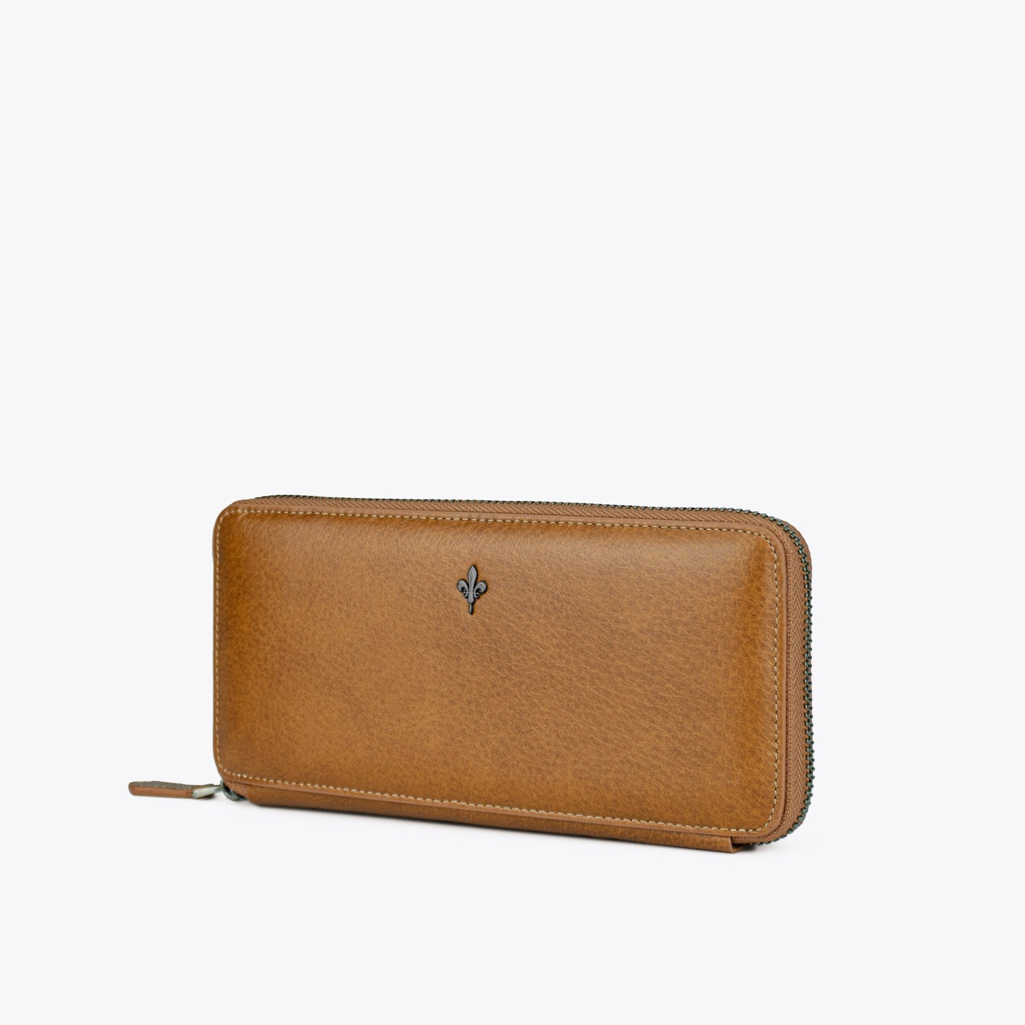 GAEUL Zip-Around Long Wallet - Ginger Orange - www.countryhide.com