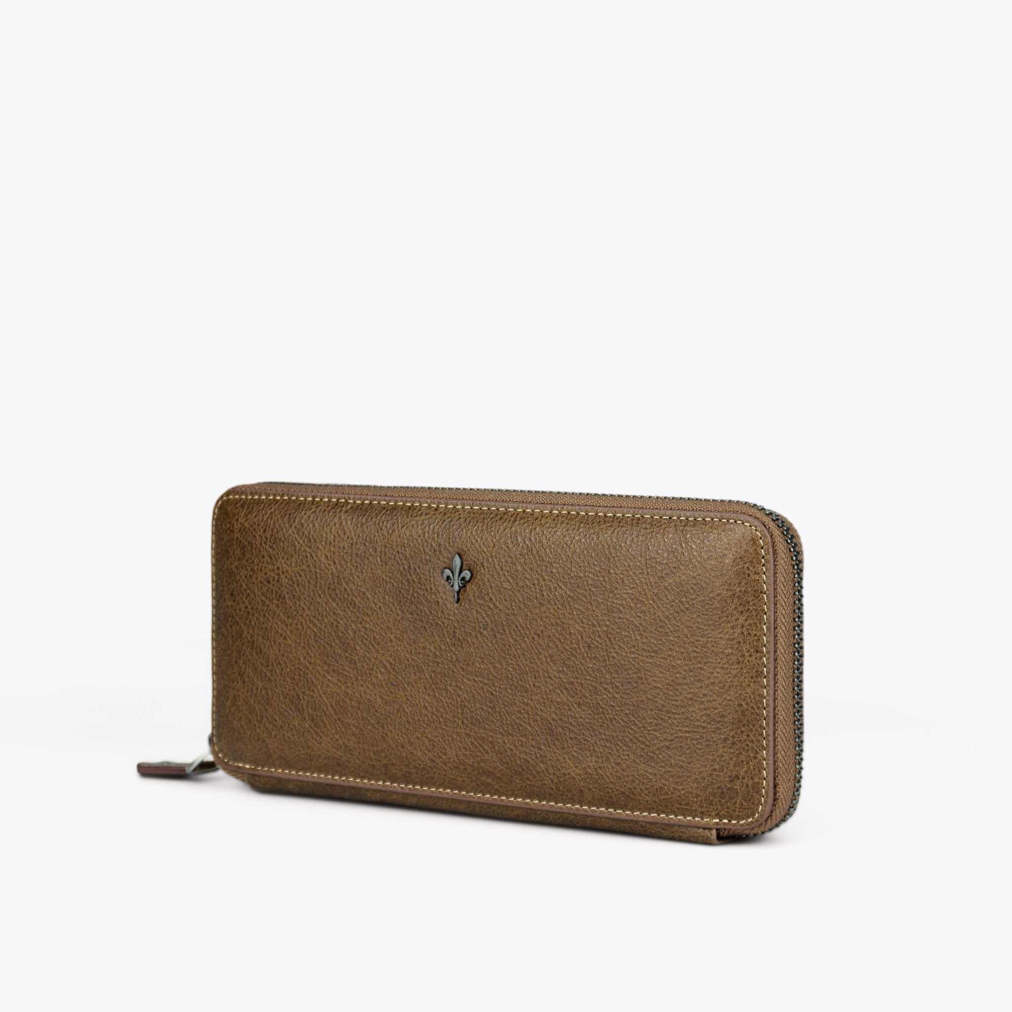 GAEUL Zip-Around Long Wallet - Peanut - www.countryhide.com