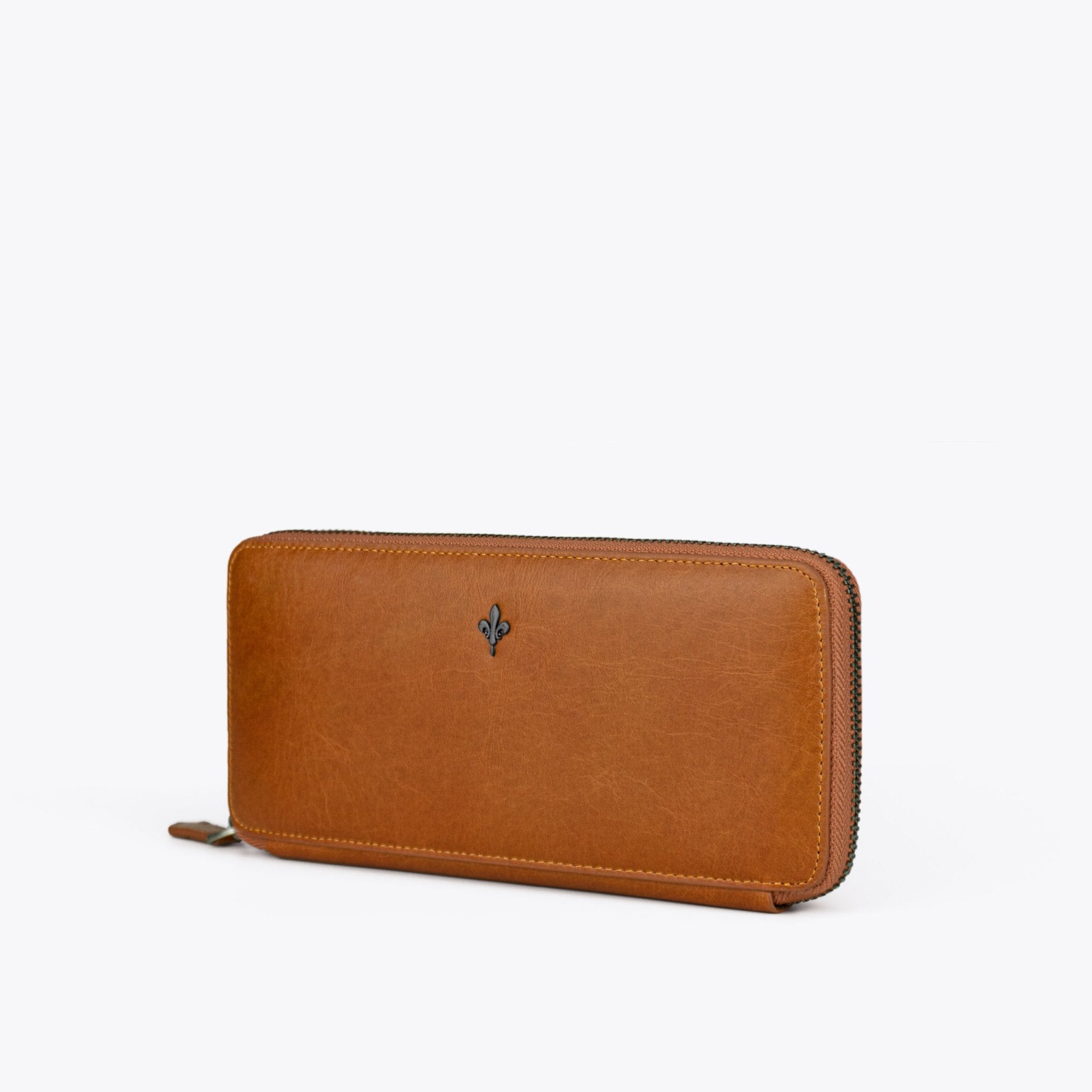GAEUL Zip-Around Long Wallet - Yam - www.countryhide.com