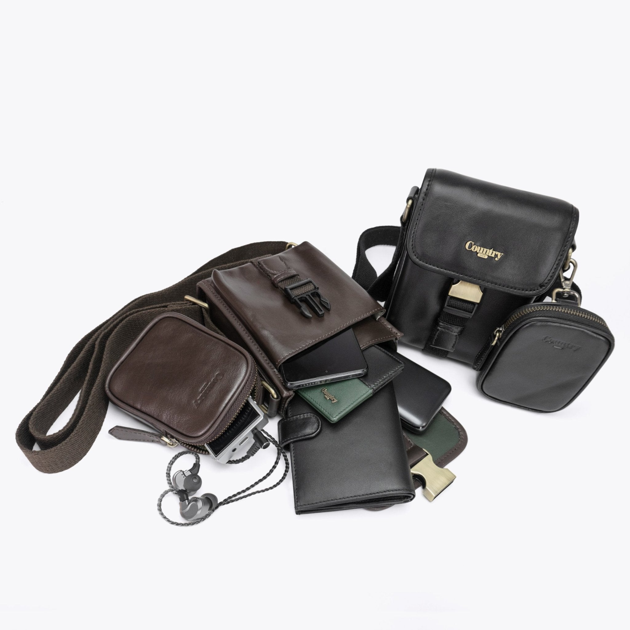 METRO Crossbody - Black - www.countryhide.com