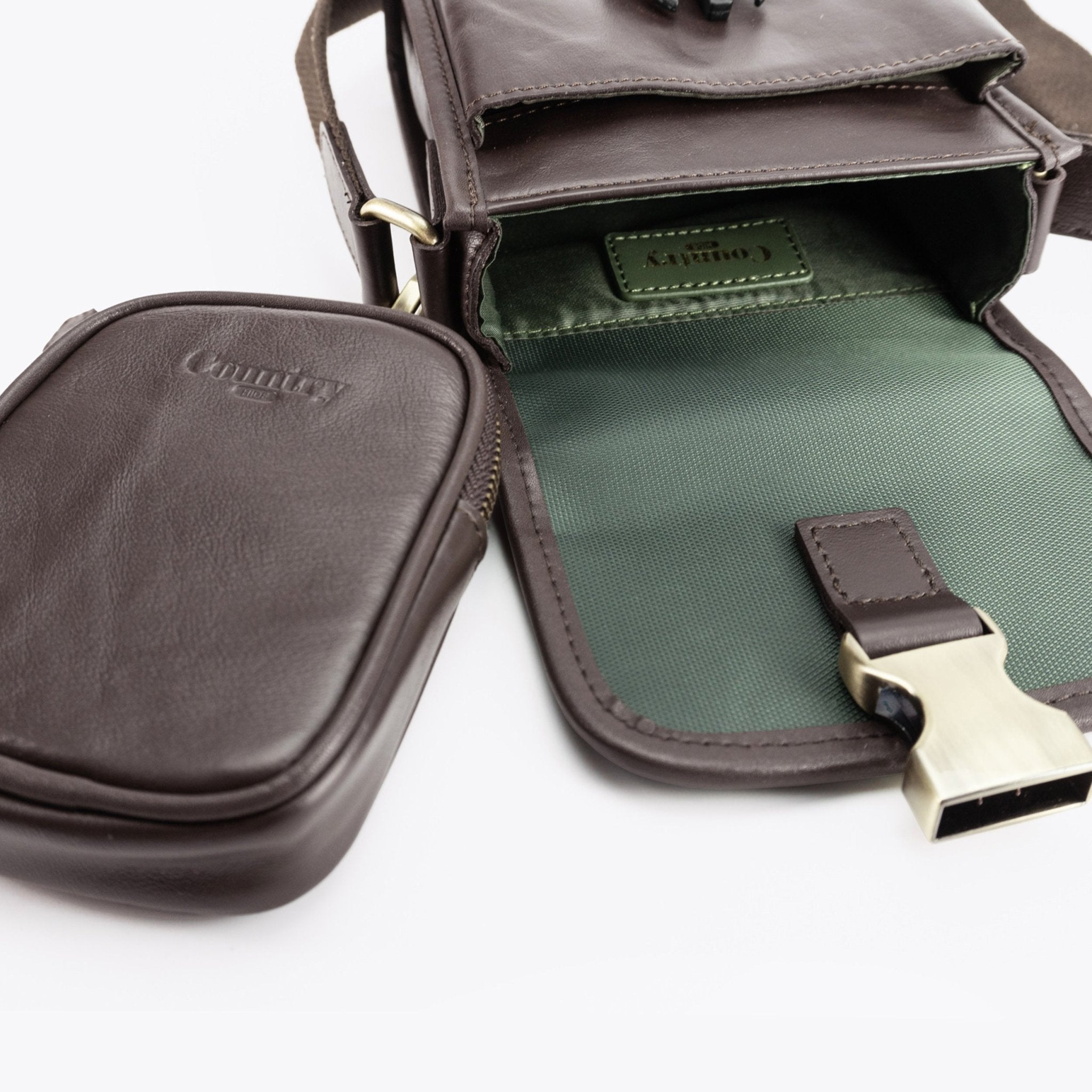 METRO Crossbody - Brown - www.countryhide.com