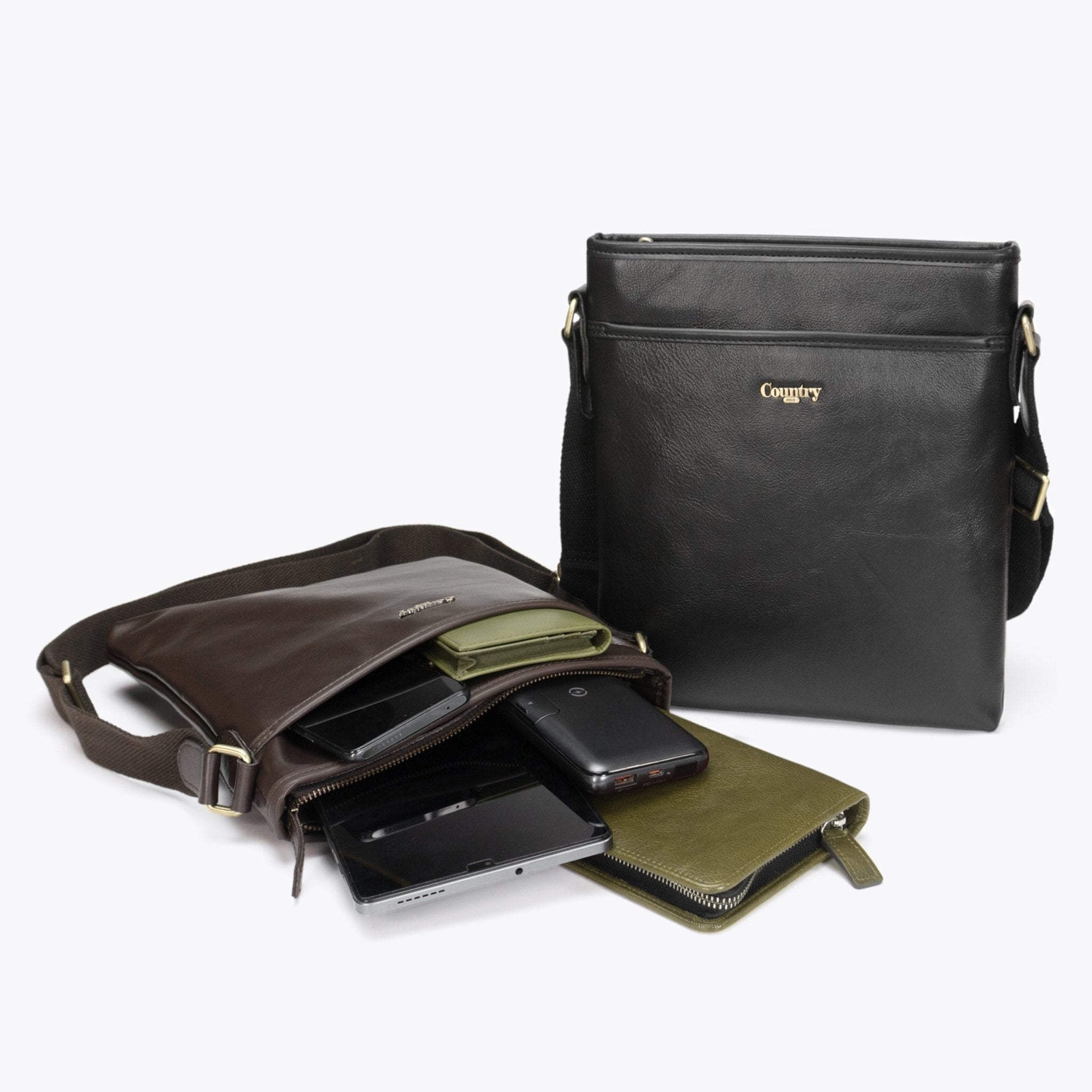 METRO Slim Crossbody - Brown - www.countryhide.com