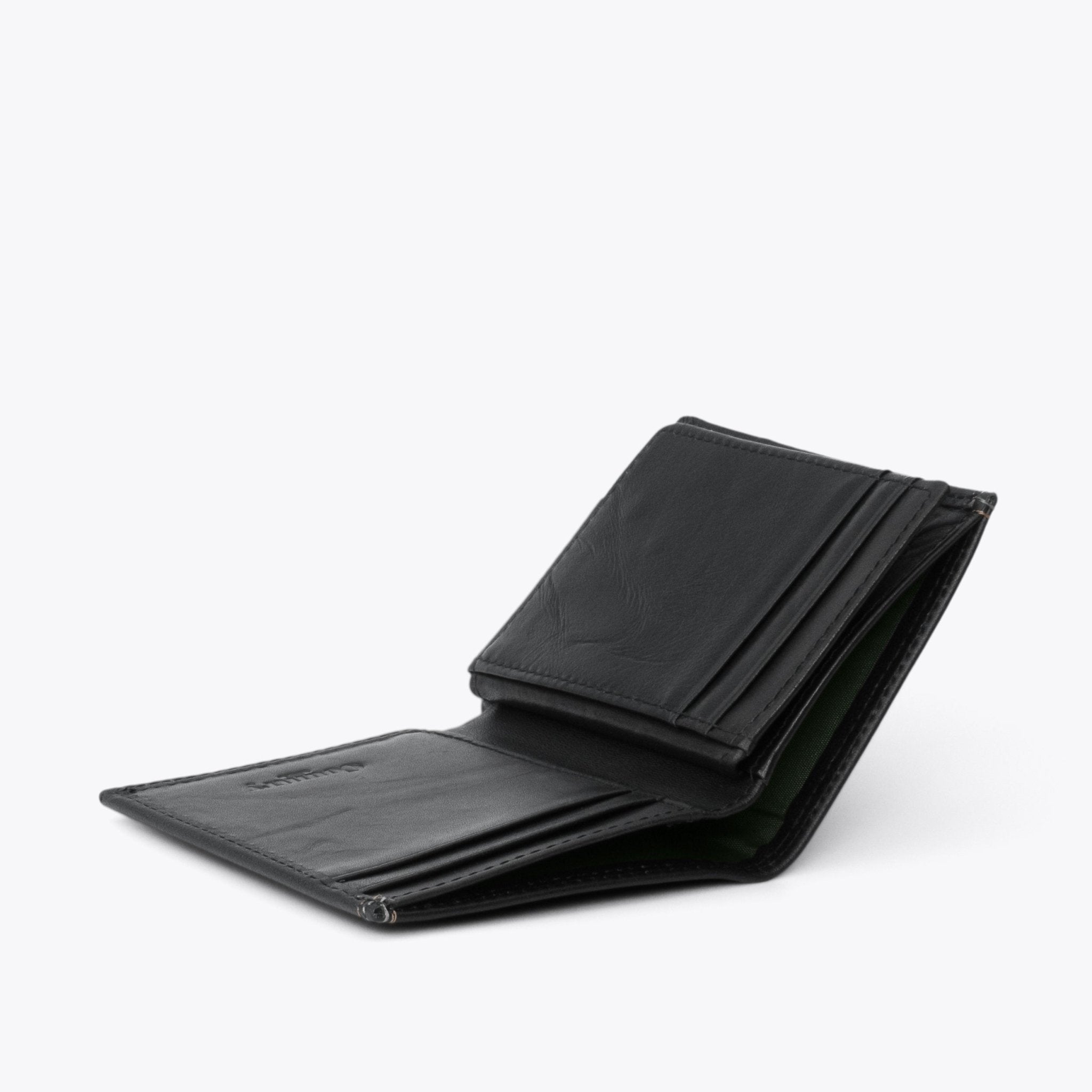 SEMPRE Mini Wallet Mid Flip - Black - www.countryhide.com