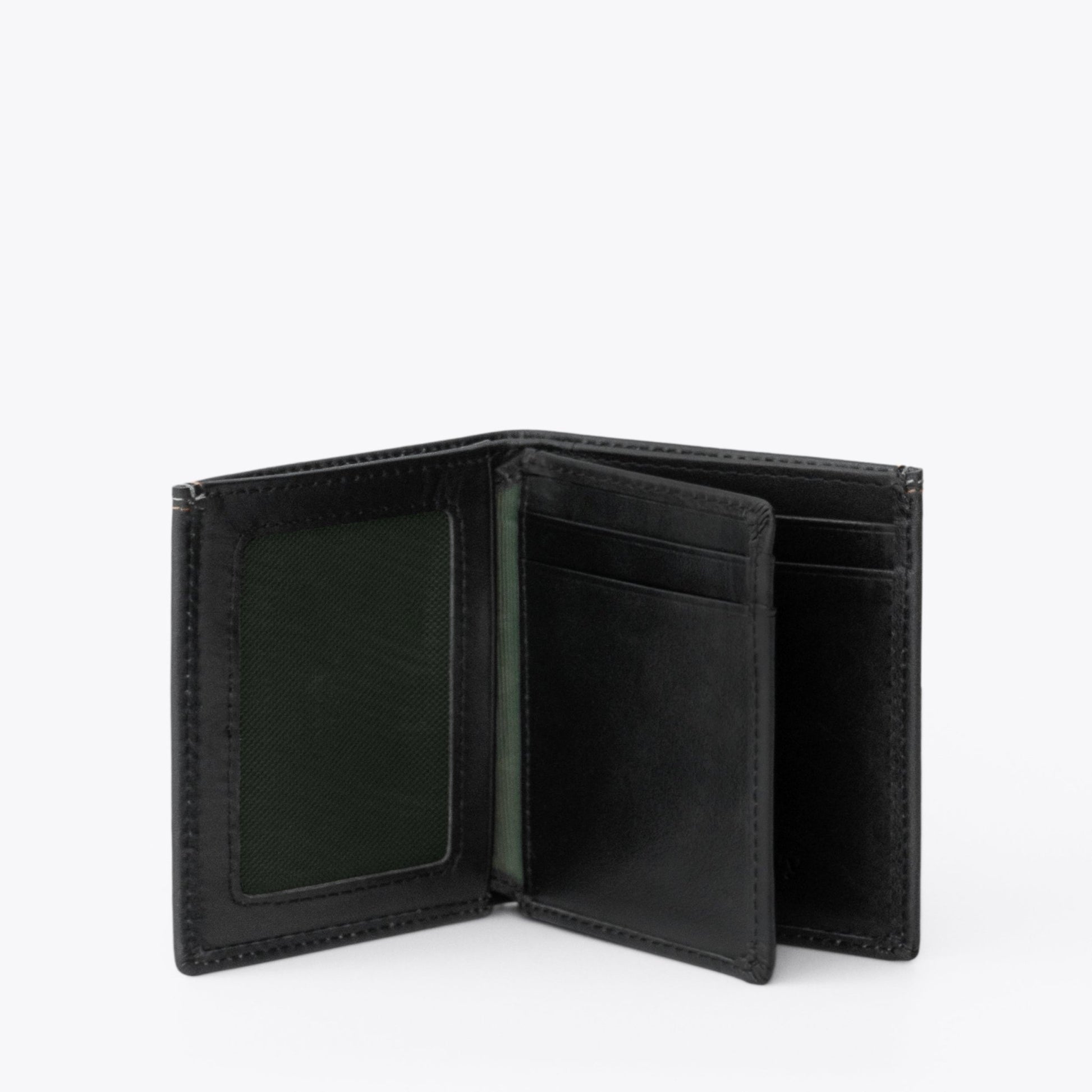 SEMPRE Mini Wallet Mid Flip - Black - www.countryhide.com