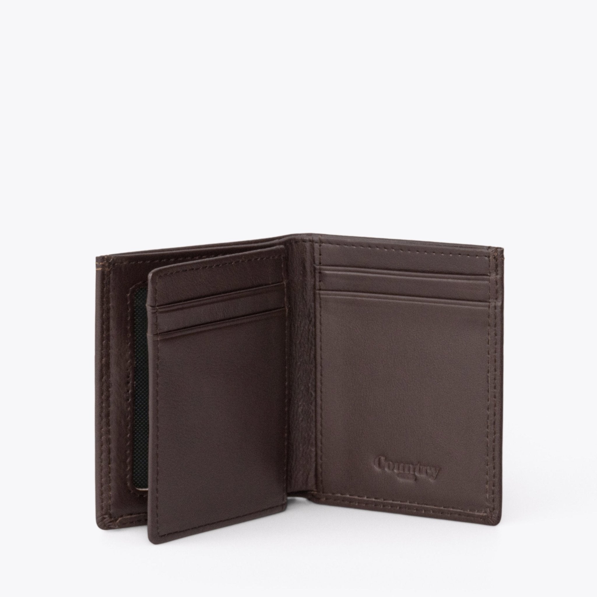SEMPRE Mini Wallet Mid Flip - Coffee - www.countryhide.com