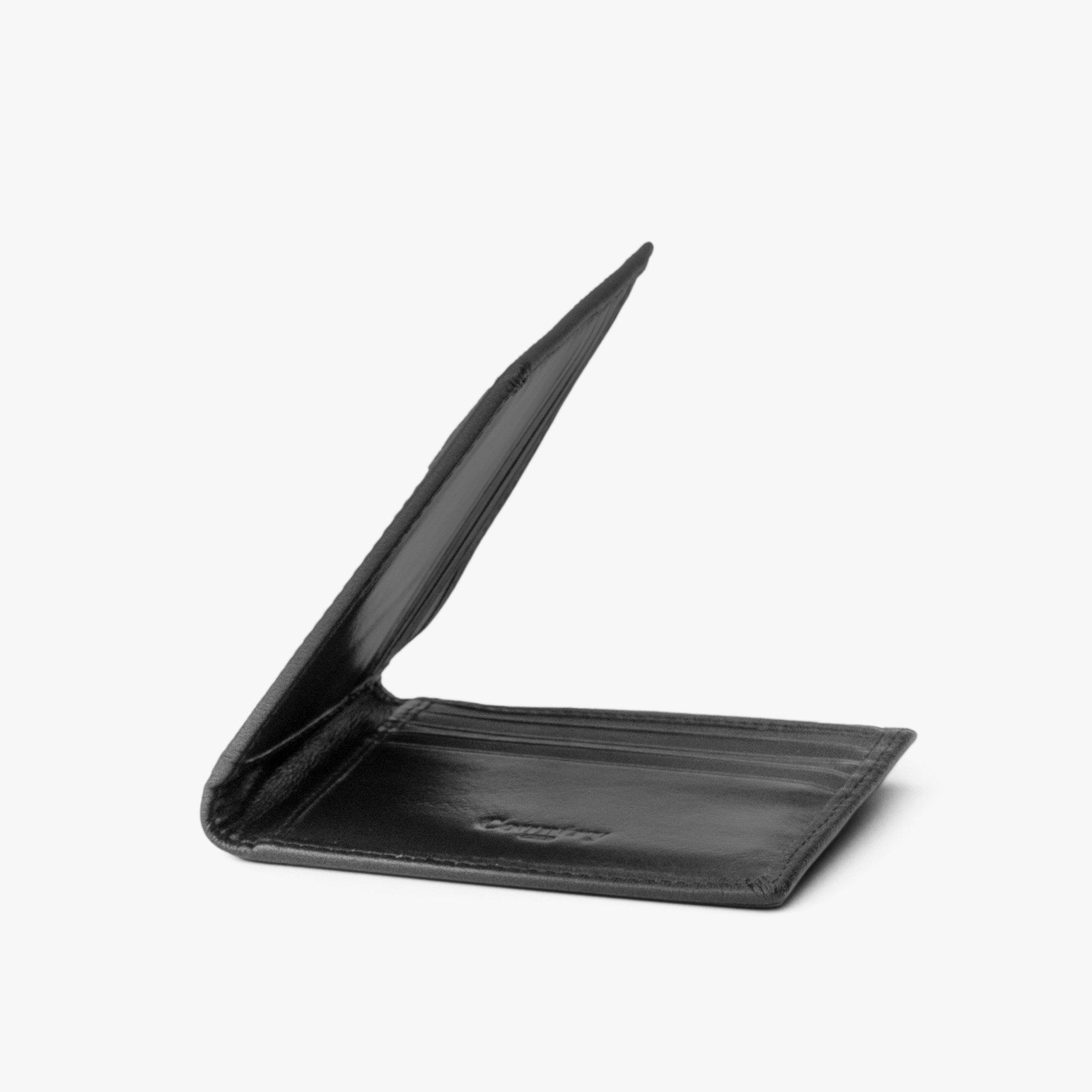 SEMPRE Slim Billfold Wallet - Black - www.countryhide.com