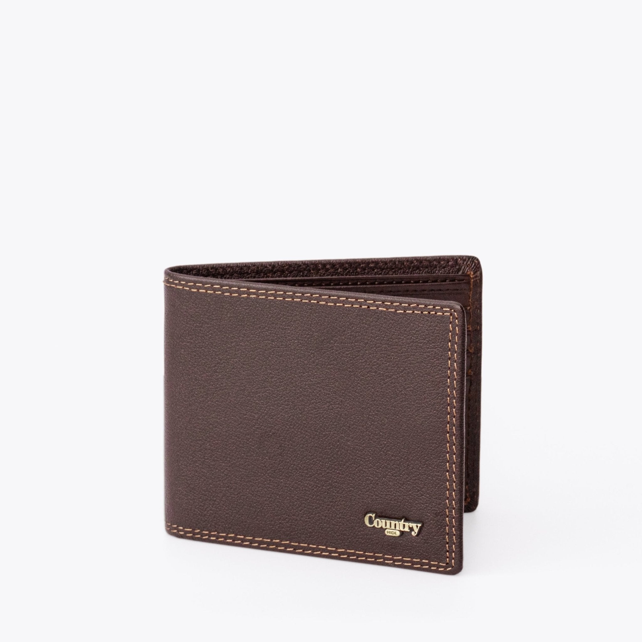 SEMPRE Slim Billfold Wallet - Coffee - www.countryhide.com