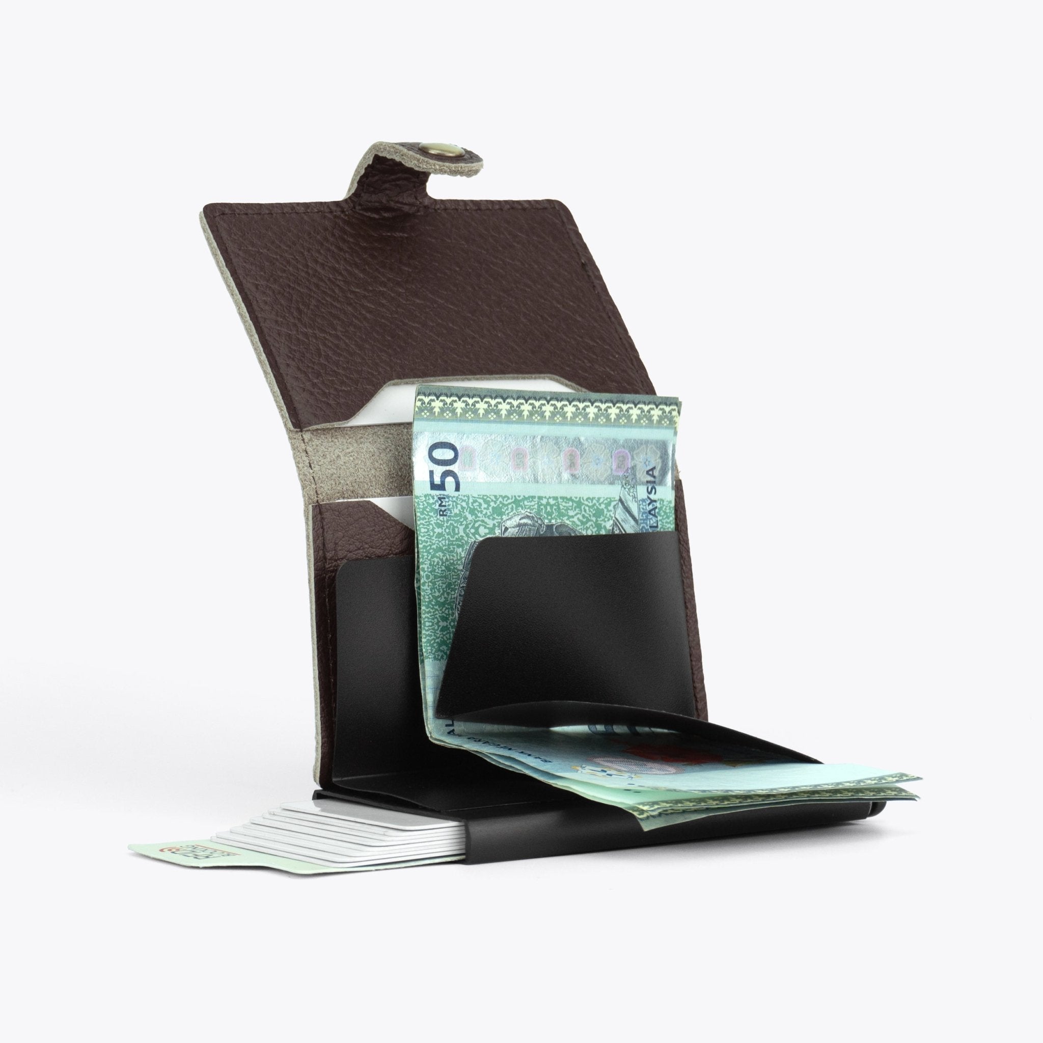 SEMPRE Smart Wallet - Dark Brown