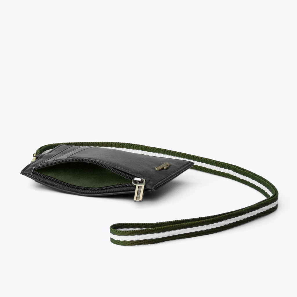 SEMPRE Zip Lanyard - Black - www.countryhide.com