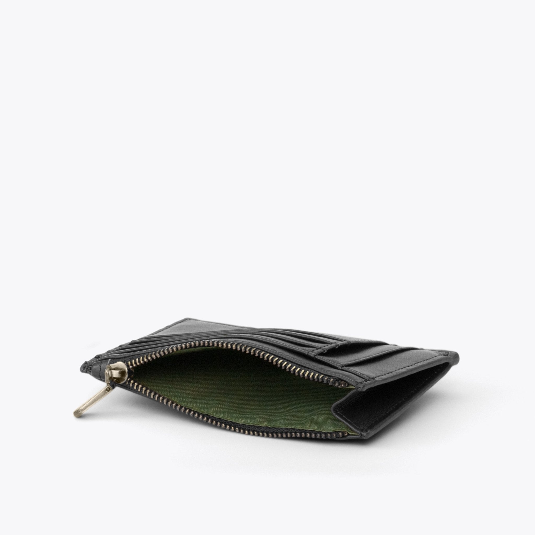 SEMPRE Zipped Cardholder - Black - www.countryhide.com