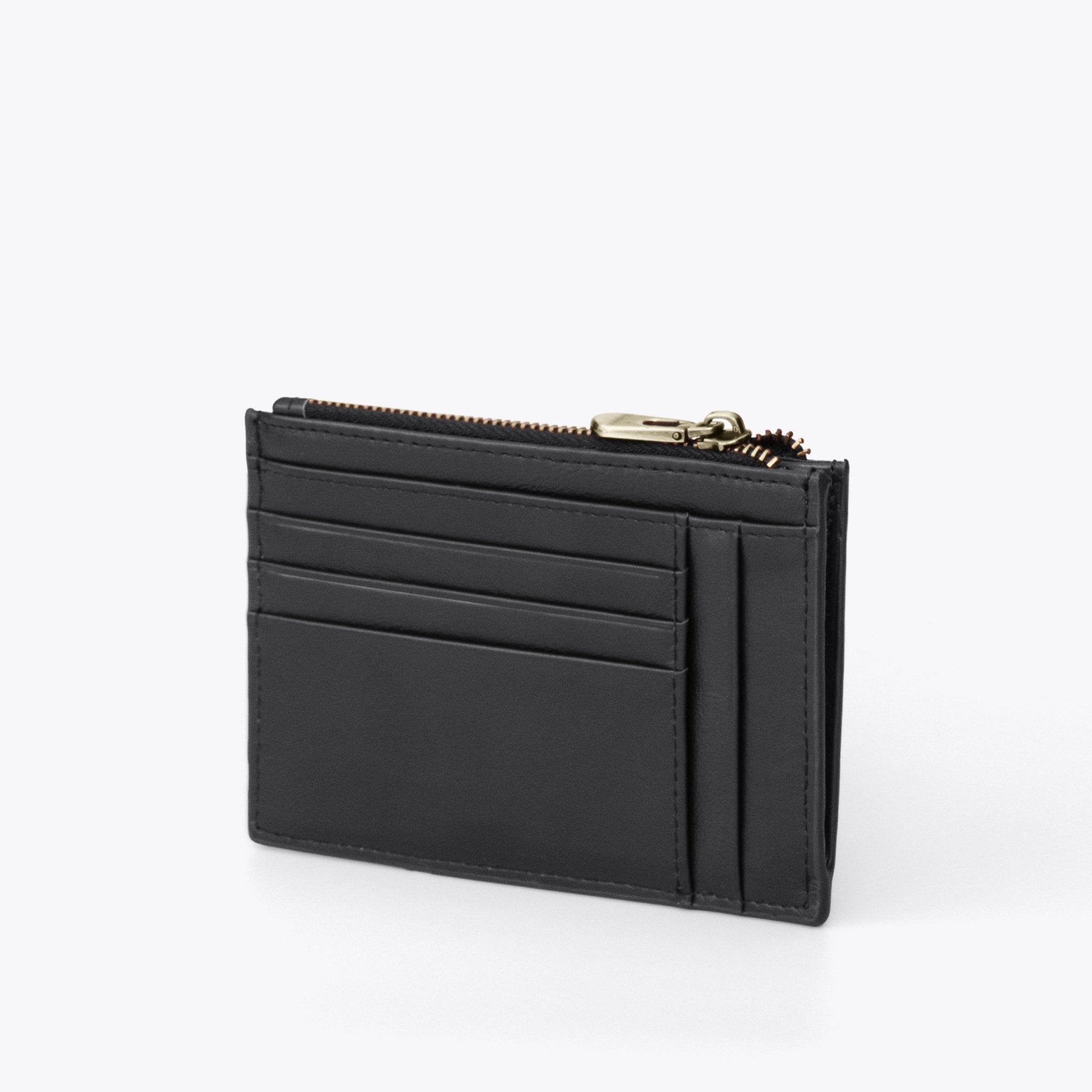 SEMPRE Zipped Cardholder - Black - www.countryhide.com